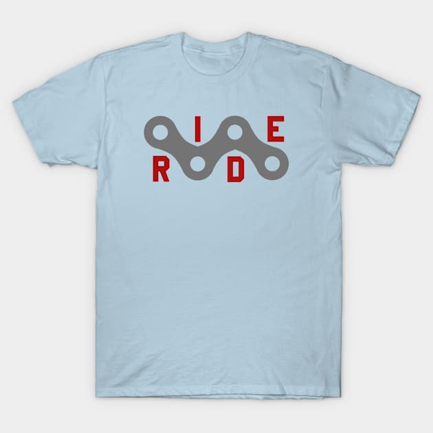 Ride (Chain) T-Shirt by esskay1000